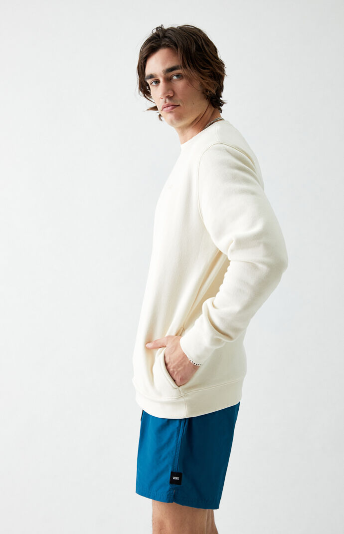 Cream ComfyCush Crew Neck Sweatshirt