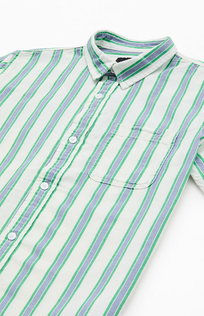 Vans Kids Lawson Striped Button Down Shirt