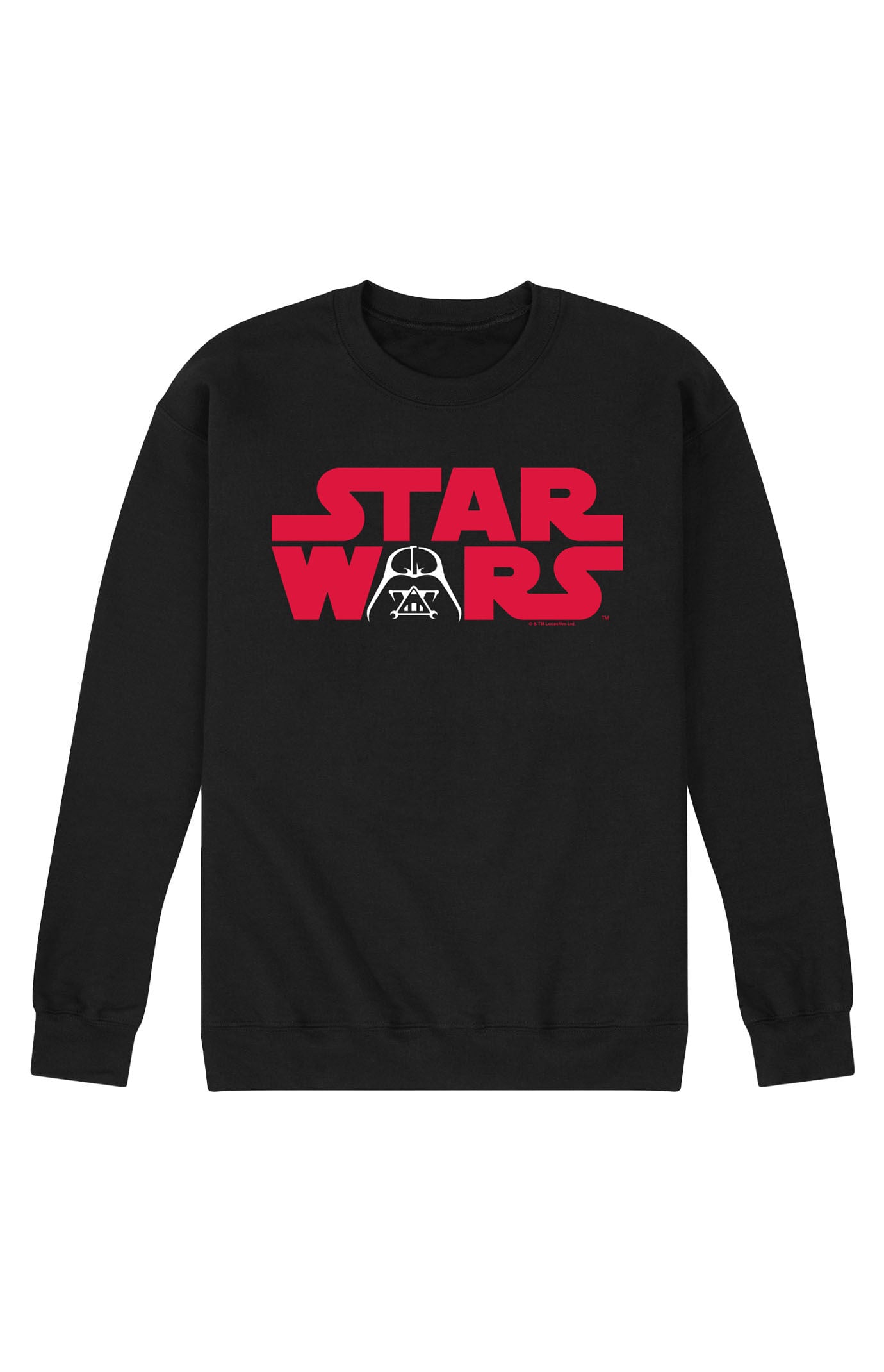 Hybrid Apparel Star Wars Darth Vader Logo Crew Neck Sweatshirt