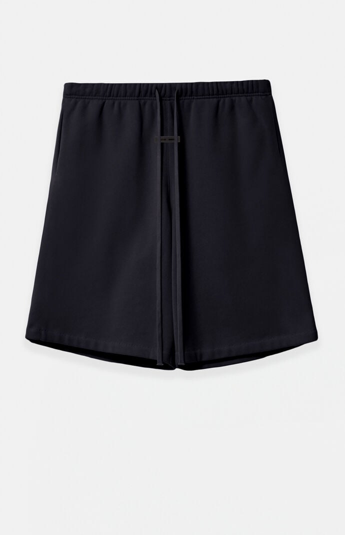 Fear of God ESSENTIALS Jet Black Basketball Jersey Sweat Shorts