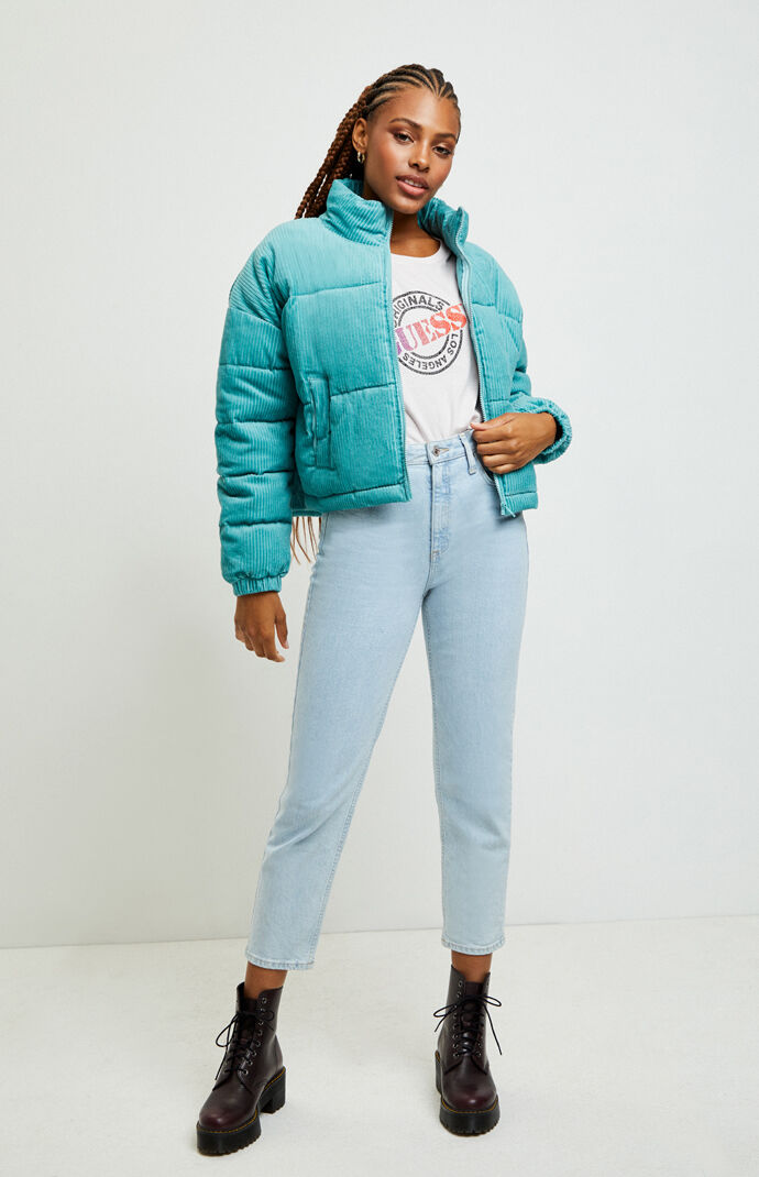 Corduroy Puffer Jacket