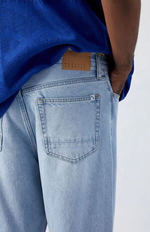 Indigo Extreme Baggy Jeans image number 5