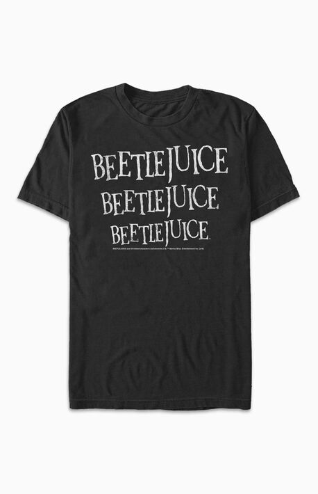 Beetlejuice Repeat Text T-Shirt by Fifth Sun, available on pacsun.com for $28 Vanessa Hudgens Top SIMILAR PRODUCT