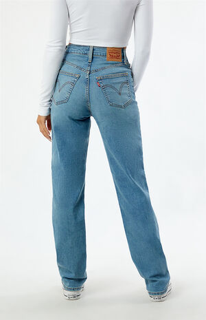 Ribcage Full Length Straight Jeans Ribcage Full Length Straight Jeans image number 4