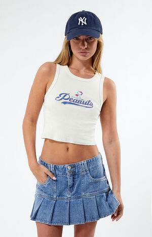 Snoopy Baseball Tank Top image number 3