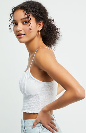 Smocked Bodice Cami Top image number 3