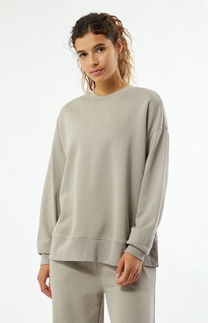 Active Oversized Crew Neck Sweatshirt image number 1