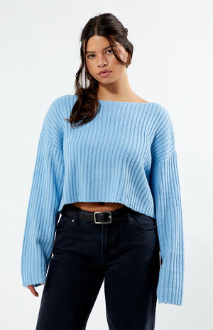 Julie Slouchy Cropped Sweater image number 1