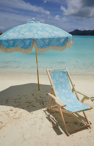 Etoile Monogram Print Beach Umbrella image number 1