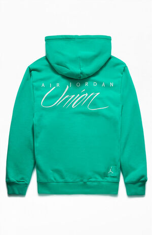 x Union Green Fleece Hoodie image number 1