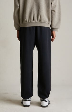 Black Heavy Fleece Sweatpants image number 6