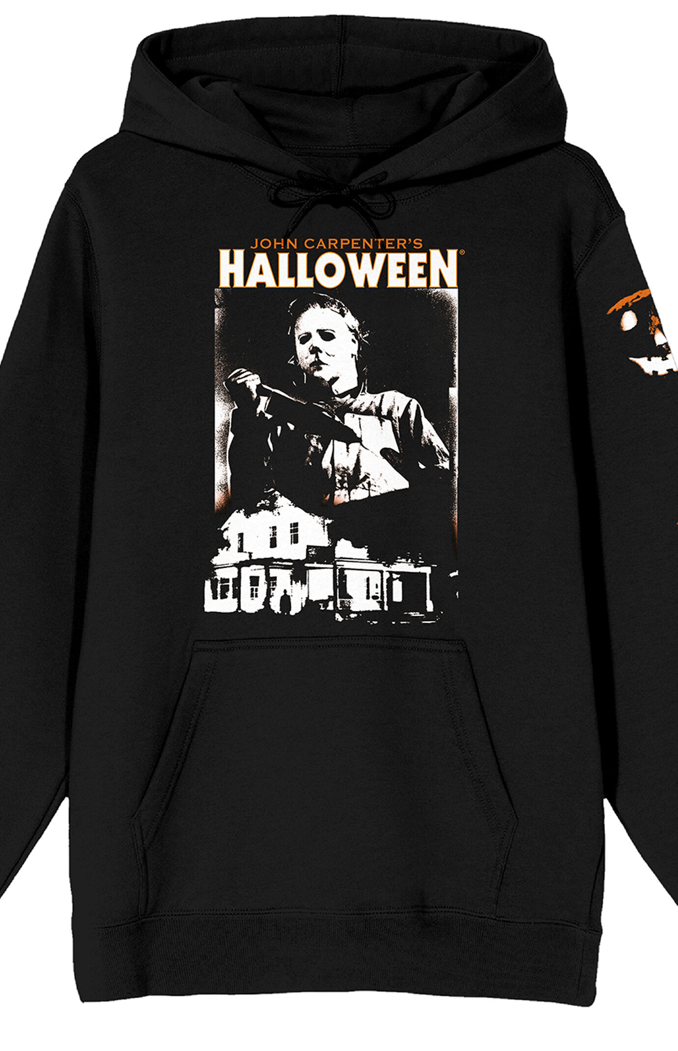 John Carpenter's Halloween Knife & Jack-o'-Lantern Faces Hoodie