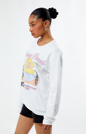 MTV Spring Break '88 Crew Neck Sweatshirt image number 3