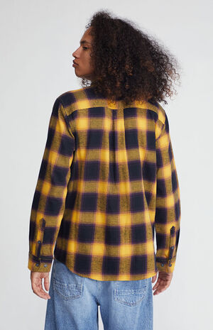 Yellow Classic Tartan Plaid Shirt image number 3