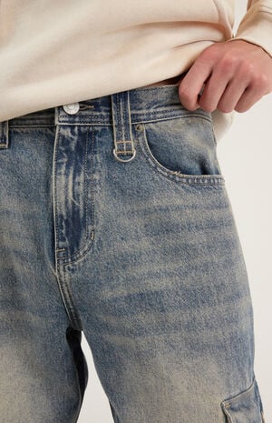 Dylan Baggy Jeans Cargo Medium Indigo image number 2