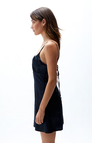 Sleeveless Shirred Bodice Mini Dress image number 2