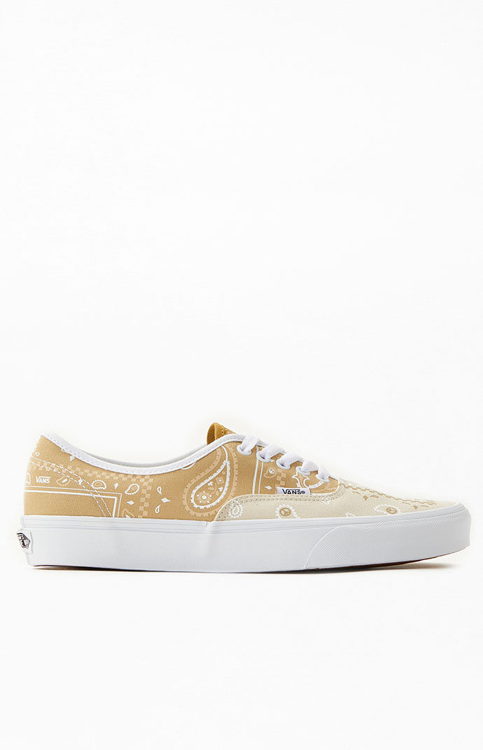 靴 VANS AUTHENTIC PAISLEY PEACE TRUE WHITE Vans Authentic Peace Paisley Shoes | PacSun