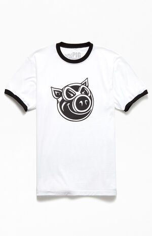 3D Pig Ringer T-Shirt 3D Pig Ringer T-Shirt image number null