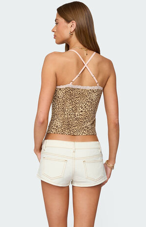 Gal Leopard Print Tank Top image number 4