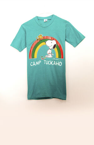 Upcycled Snoopy Camp Tuckaho T-Shirt image number 1