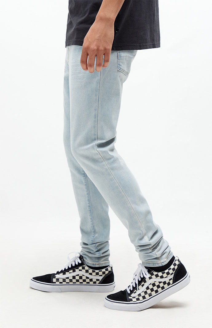 PacSun Light Indigo Skinny Active Jeans PacSun