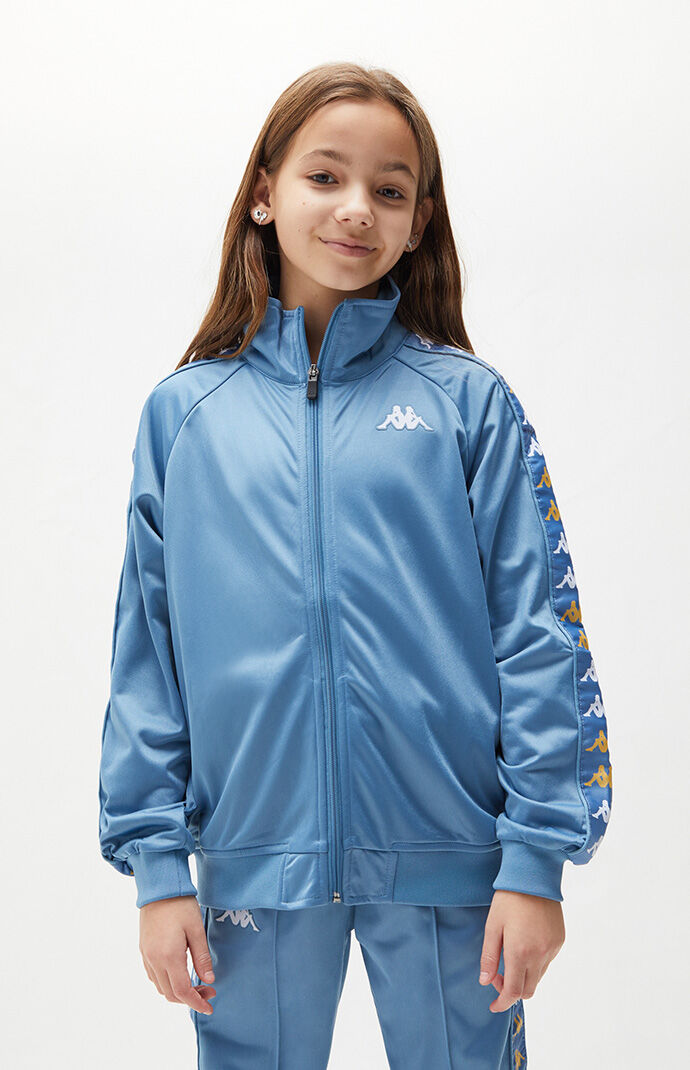 Kappa Kids Blue 222 Banda Annistonin Jacket PacSun
