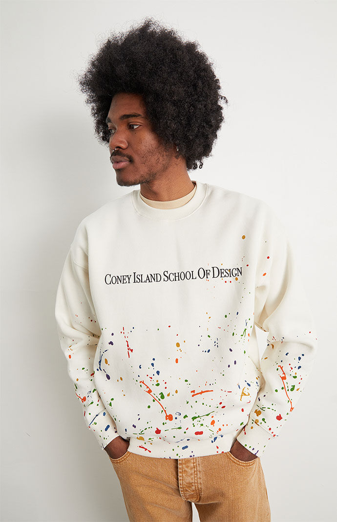 Graphic design crew neck sweatshirts 2025