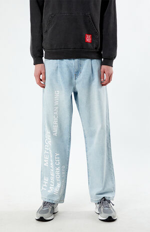 x PacSun Baggy Graphic Jeans image number 2