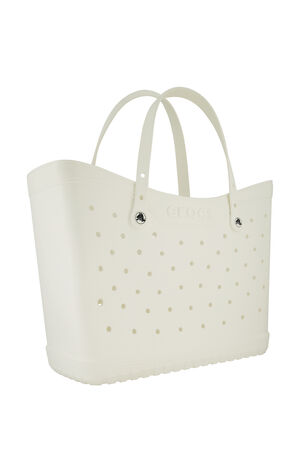 White Large Classic Tote Bag image number 2