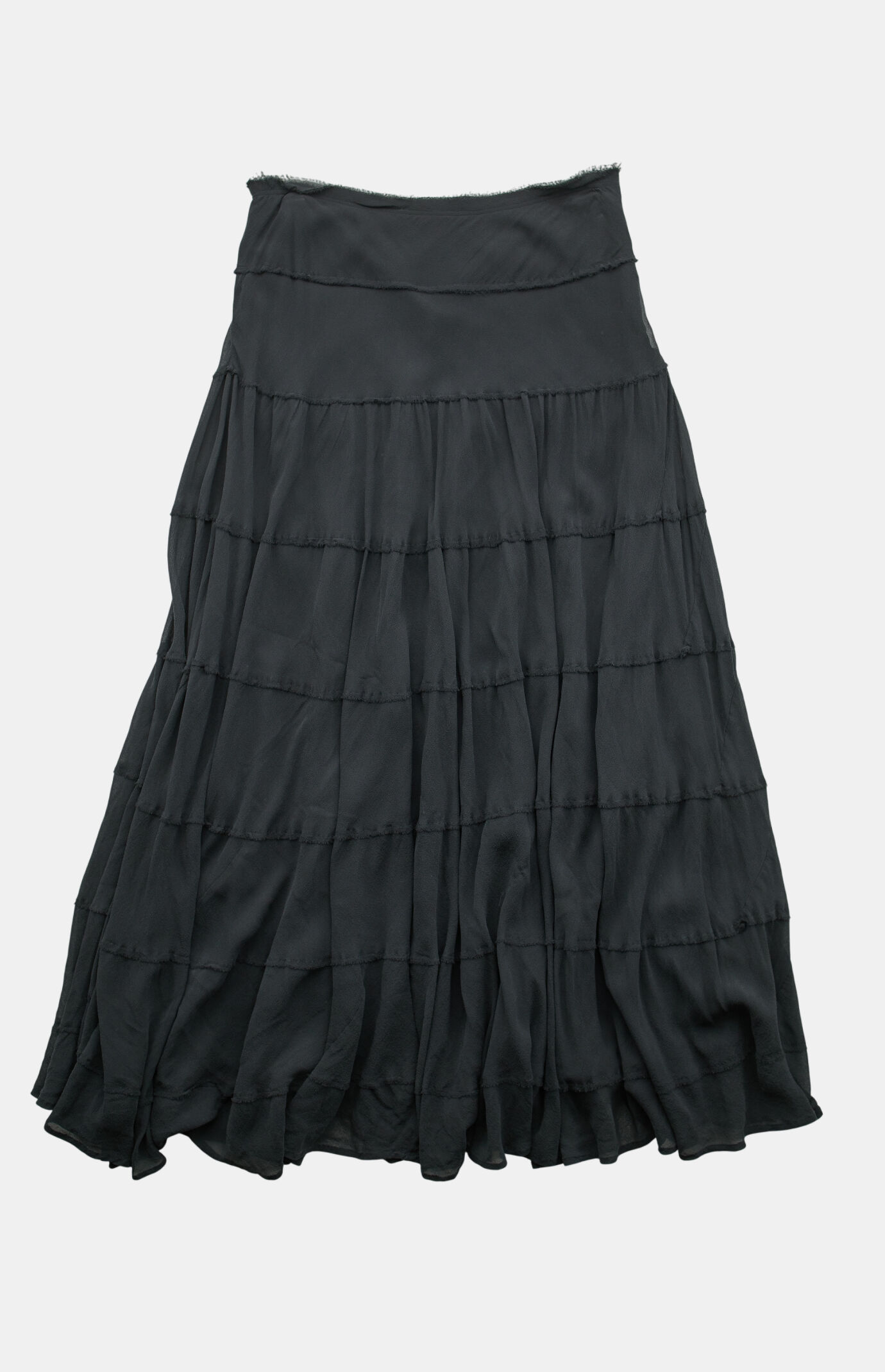 PS VINTAGE 2000s Black Maxi Skirt