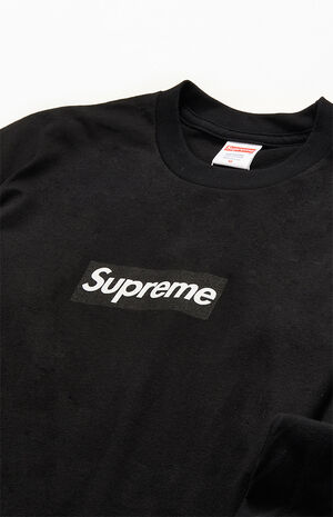 Supreme Box Logo Long Sleeve T-Shirt - Black – Shoe Deli