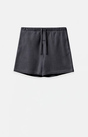 Kids Faded Black Signature Classic Sweat Shorts image number 1