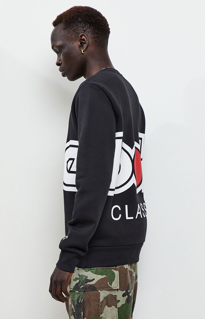 Classics International Red Button Sweatshirt