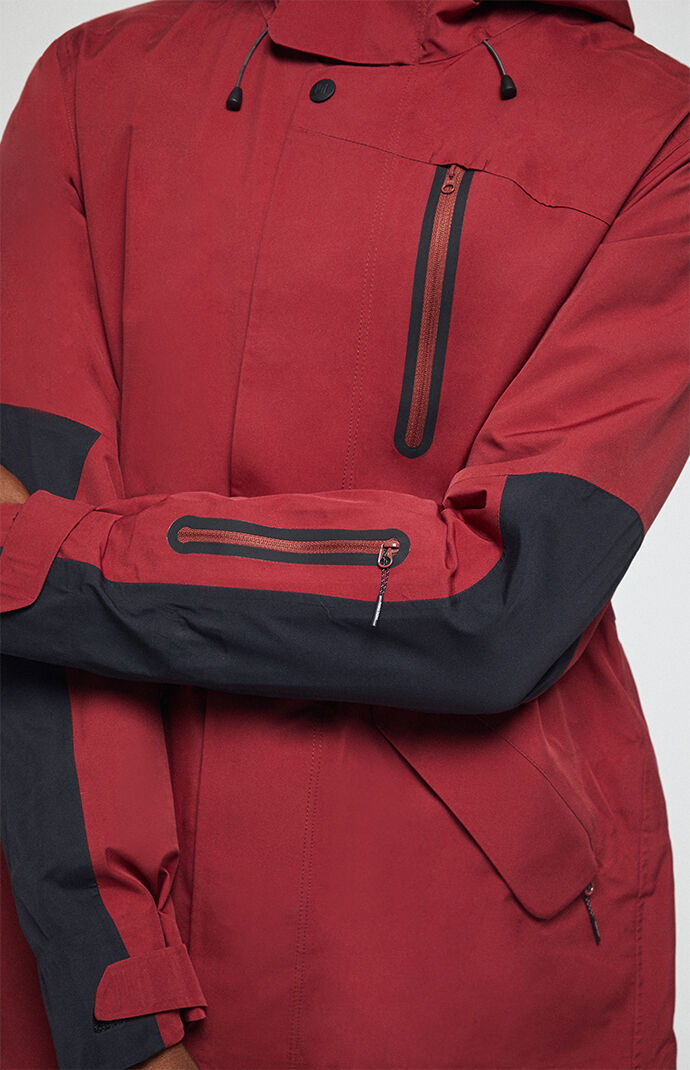 Red M-51 3-Layer Fishtail Snow Jacket