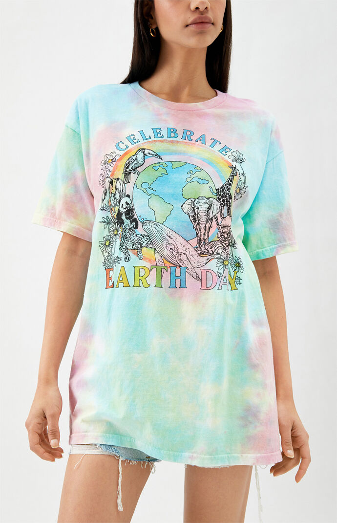 Rainbow Earth Day T-Shirt
