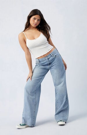 Parker Arch Leg Denim Jumpsuit Parker Arch Leg Denim Jumpsuit