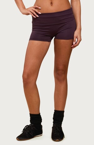 Soraia Foldover Biker Shorts image number 1