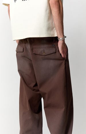 Chino Pants Baggy Brown Pigment image number 5