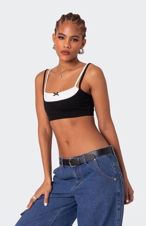 Gracie Layered Bra Top image number 2