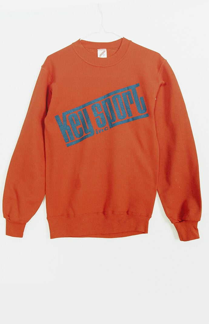 GOAT Vintage Upcycled Key Sport Crew Neck Sweatshirt PacSun