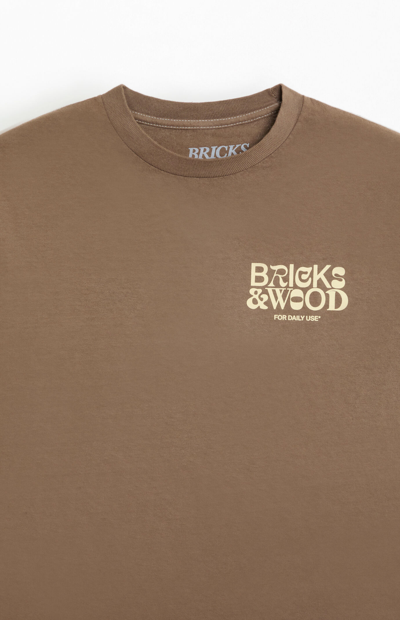 Bricks & Wood For Daily Use Core Logo Long Sleeve T-Shirt