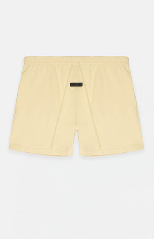 Garden Yellow Fleece Running Shorts image number 6