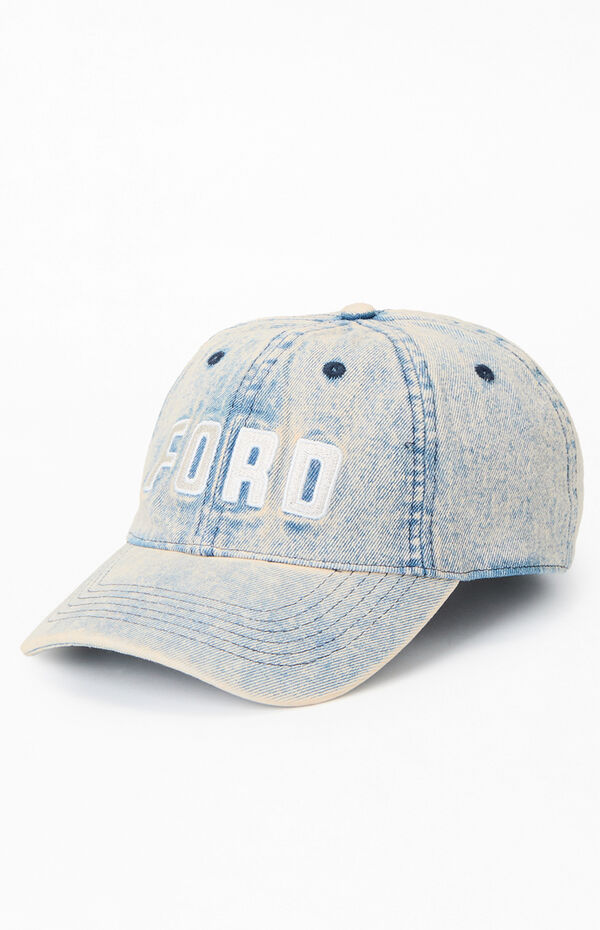 FORD Logo Denim Strapback Hat