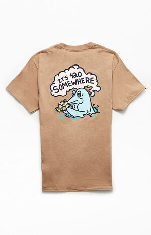 It's 420 Somewhere T-Shirt It's 420 Somewhere T-Shirt image number null