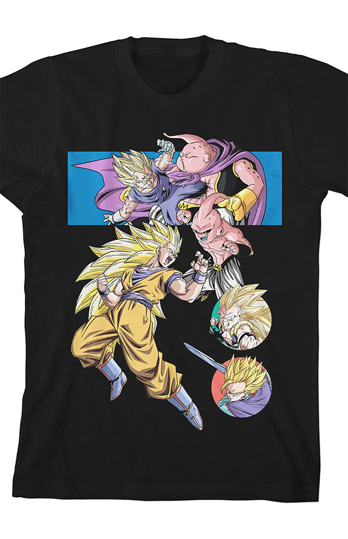 【初版】BABYL LEGEND D,ZのTシャツセット【12-13】 Kids Dragon Ball Z Majin Buu T-Shirt | PacSun