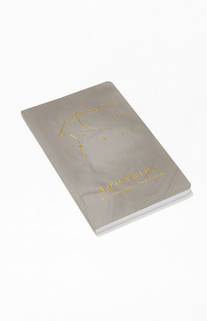 Aquarius Zodiac Notebook