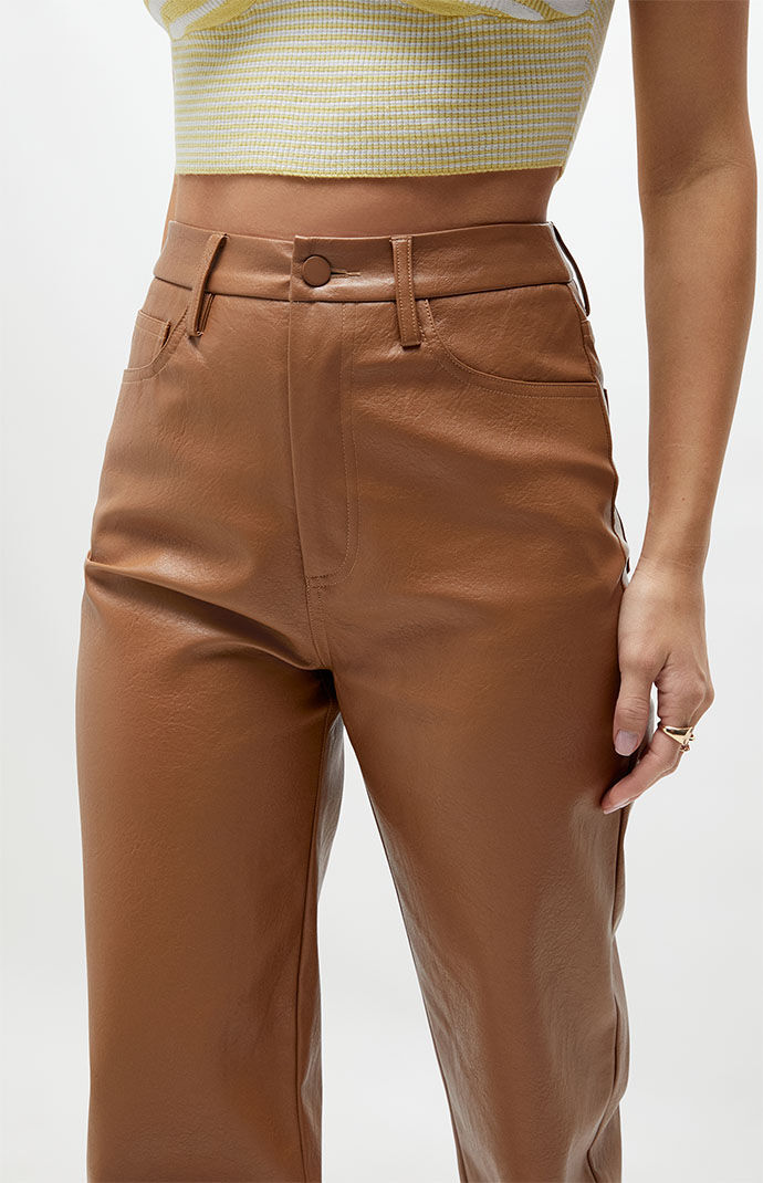 Kylie Faux Leather '90s Pants | PacSun