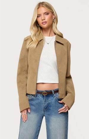 Cozette Faux Leather Jacket image number 1