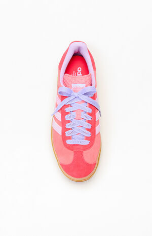 Women's Blue & Red Gazelle Bold Sneakers image number 5