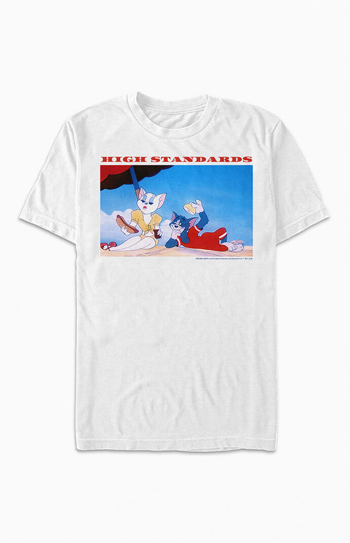 Tom And Jerry Beach Standards T-Shirt